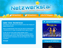 Tablet Screenshot of netzwerkstar.de